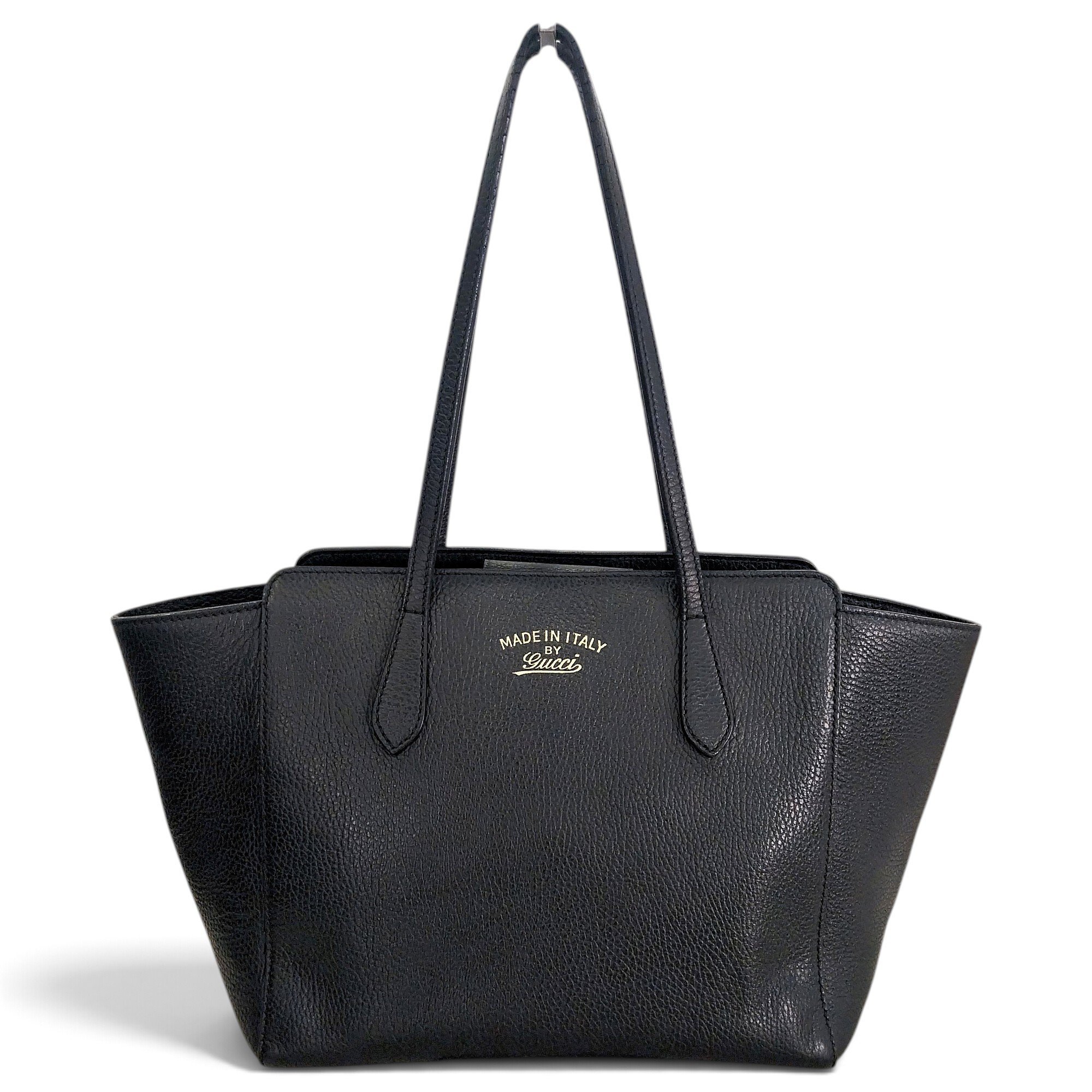 Swing leather handbag