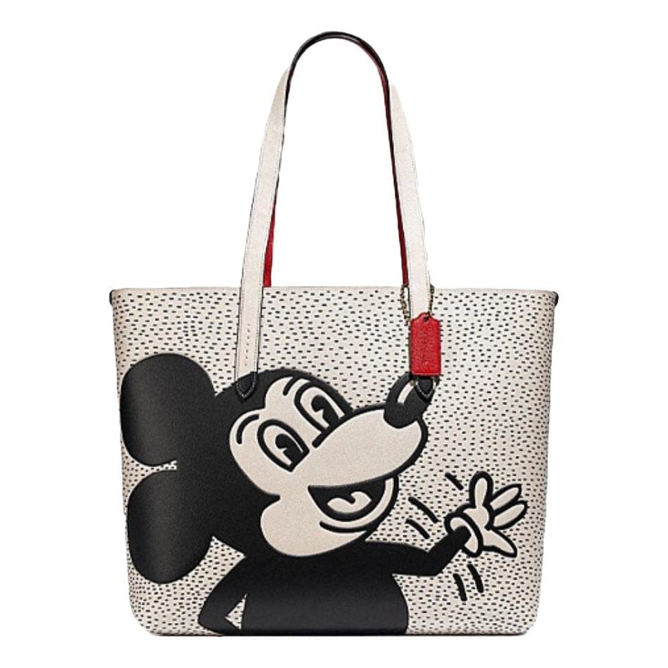 Leather tote