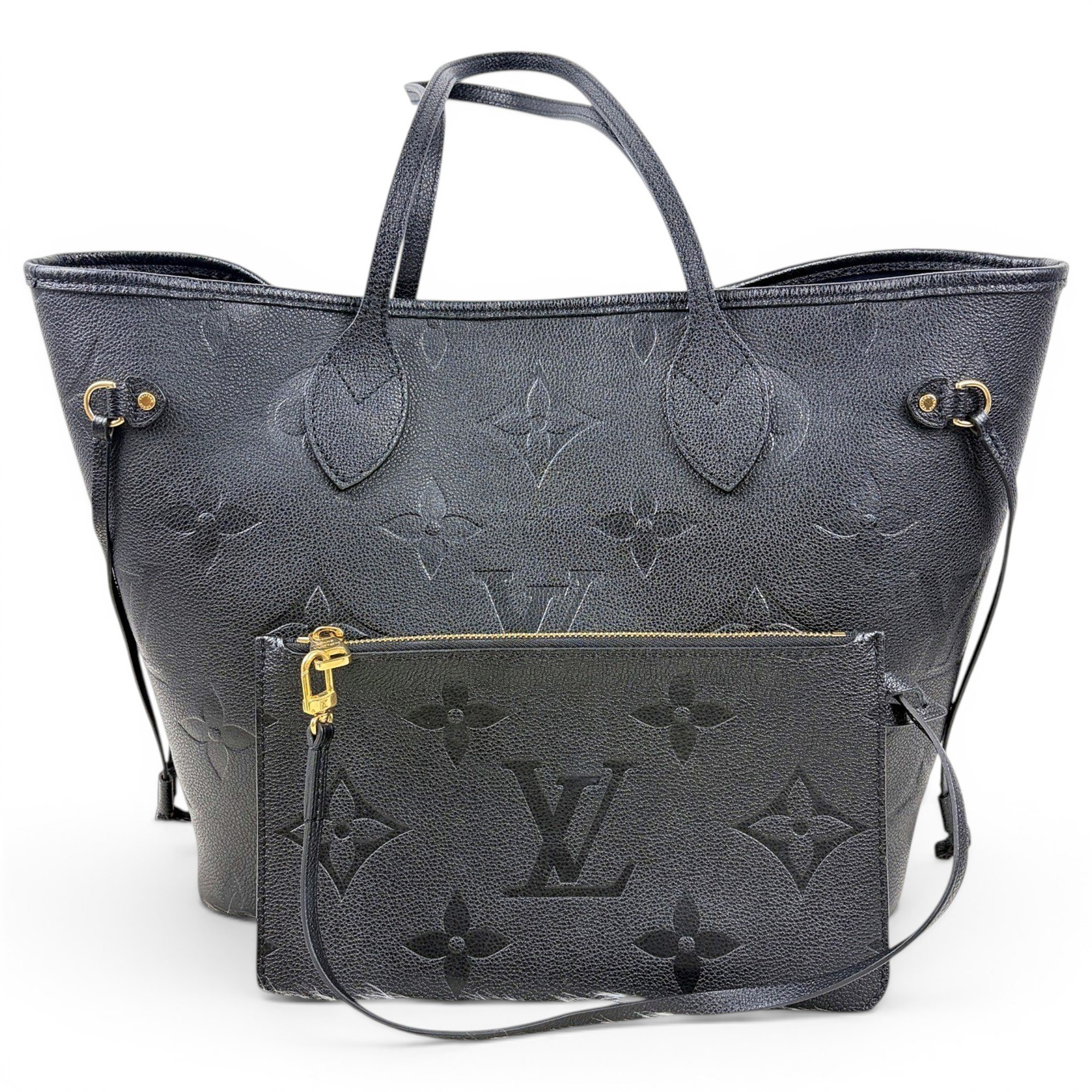 Neverfull leather tote