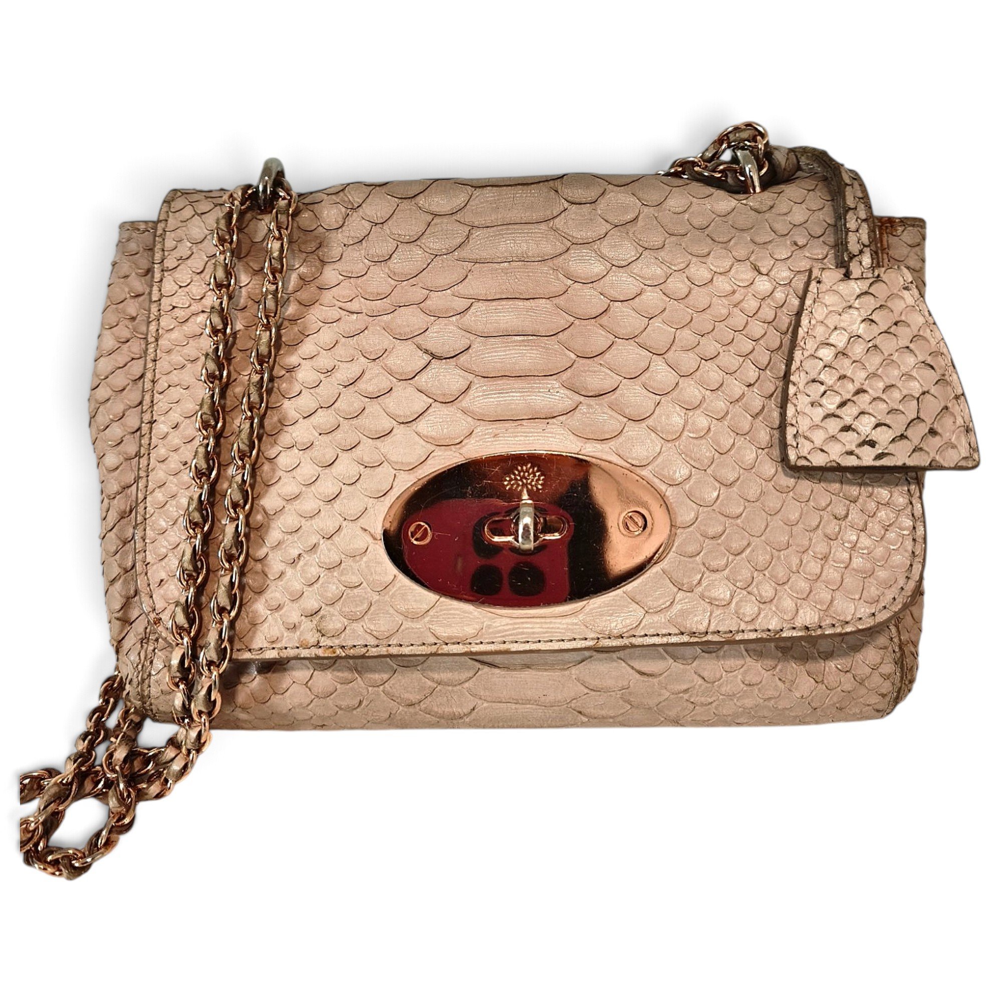 Lily leather handbag