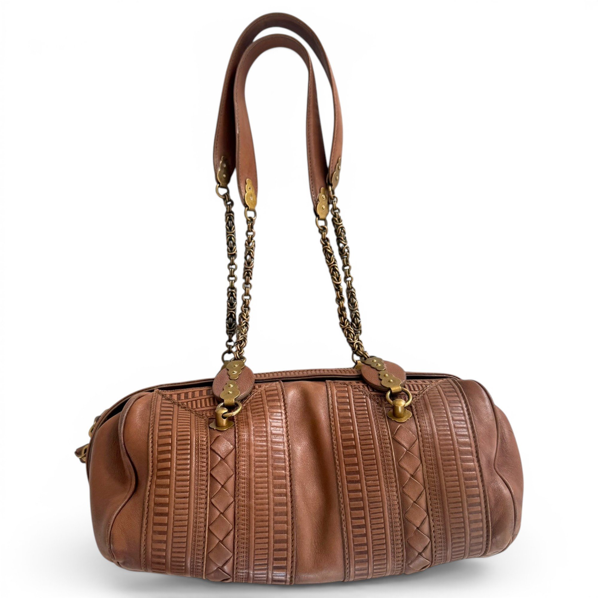 Leather handbag