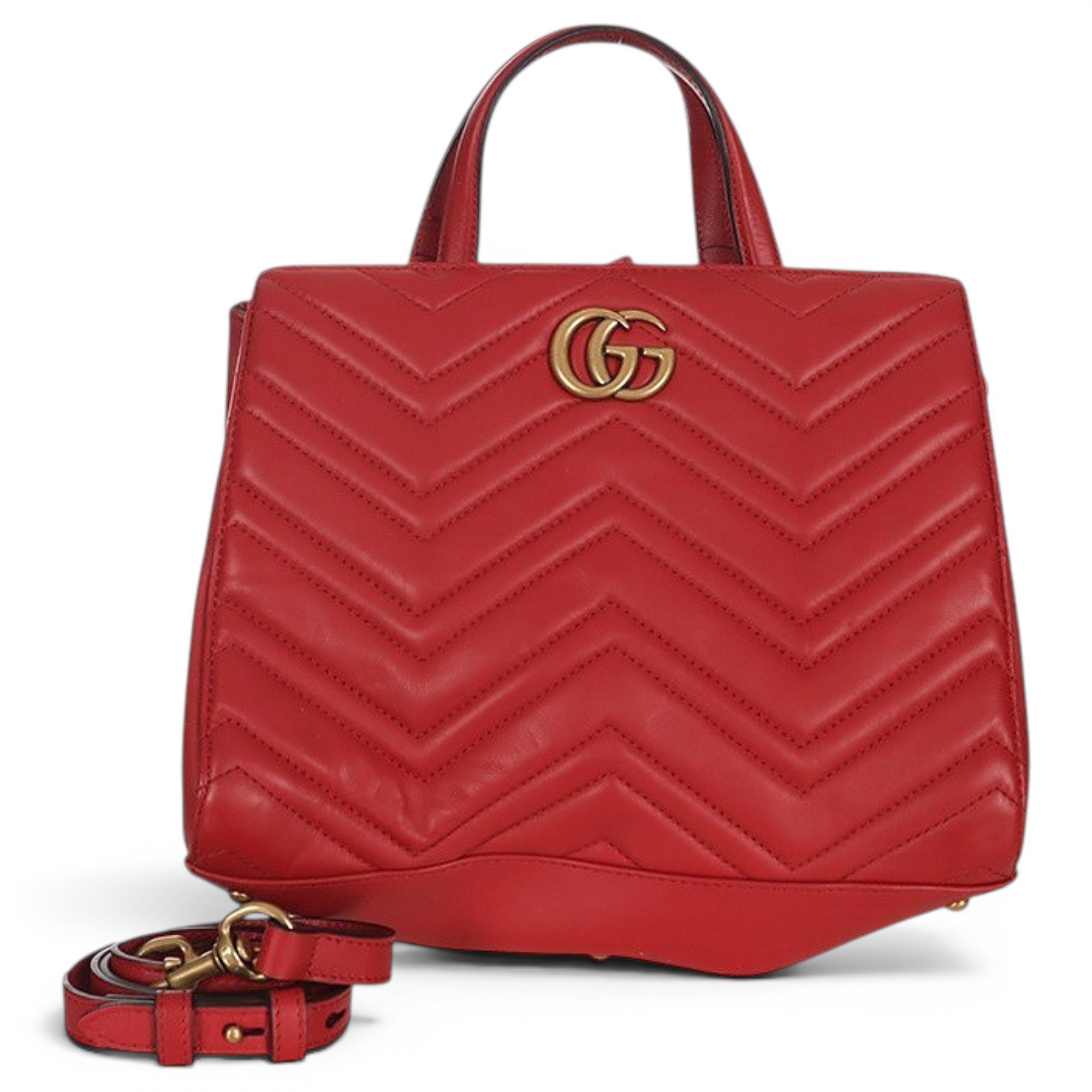 GG Marmont Shopping leather handbag
