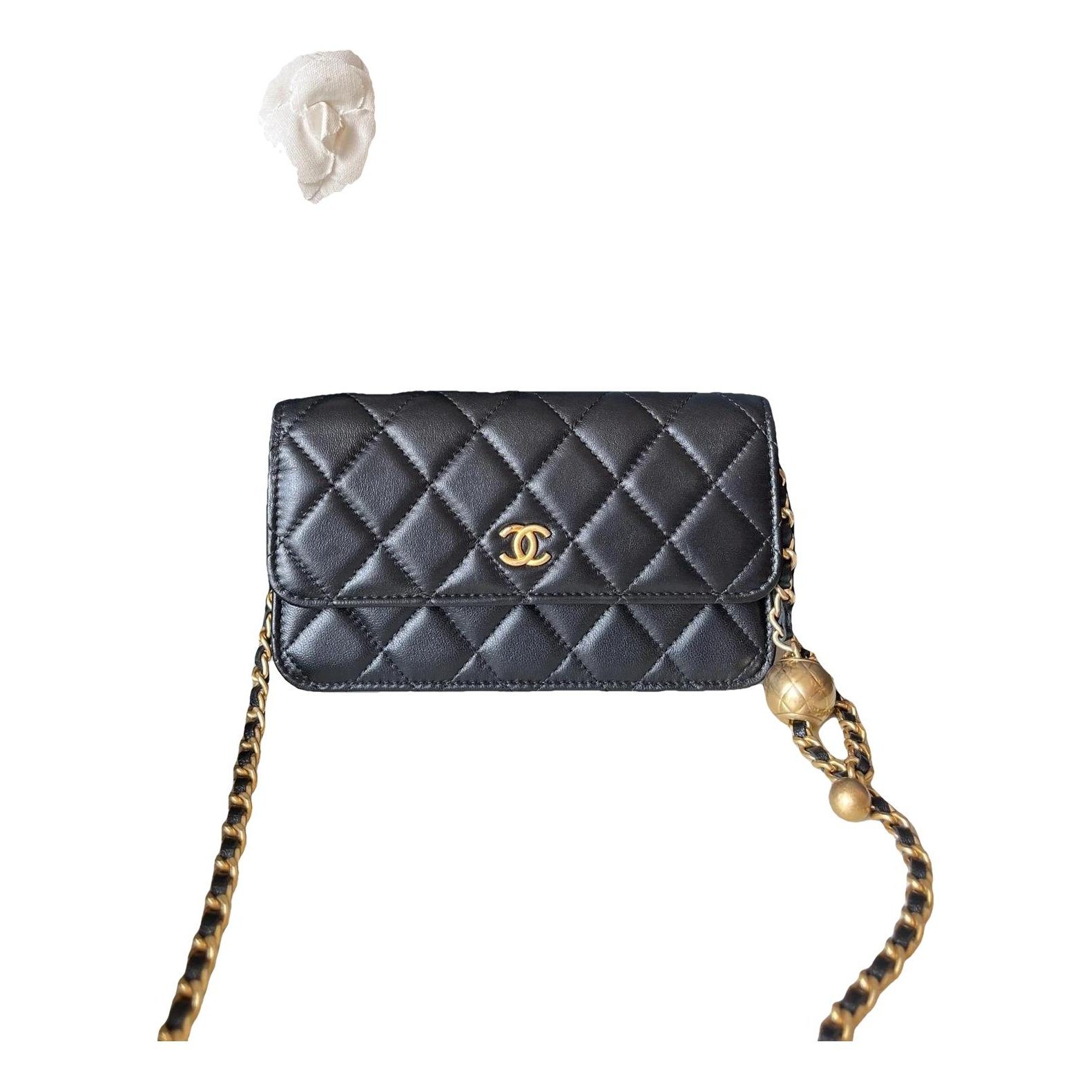 Leather mini bag