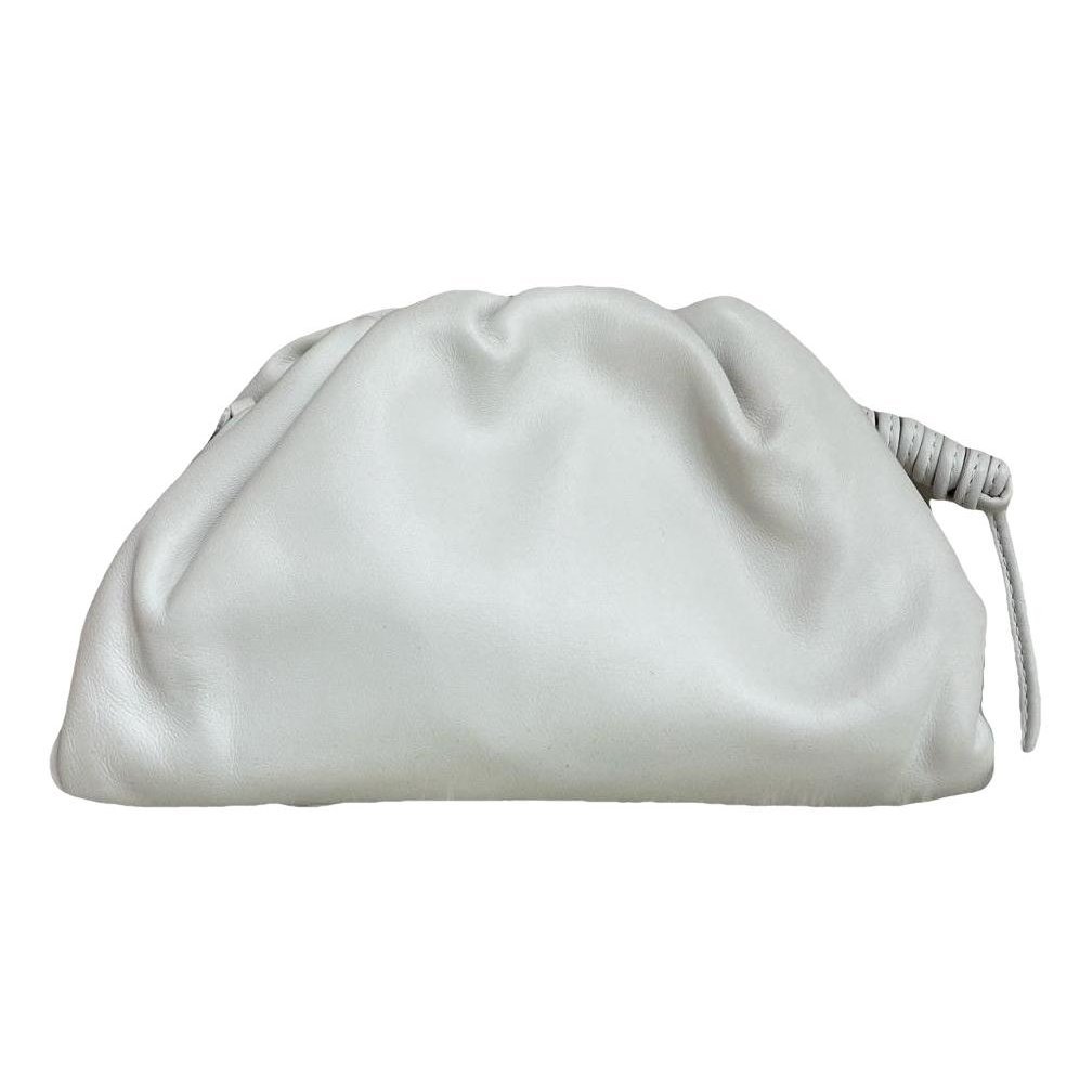 Pouch leather handbag