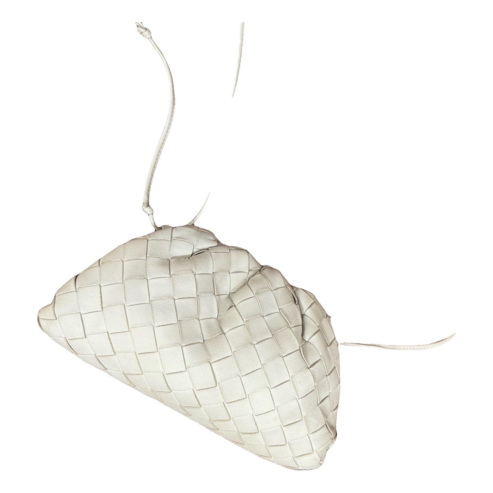 Pouch leather mini bag
