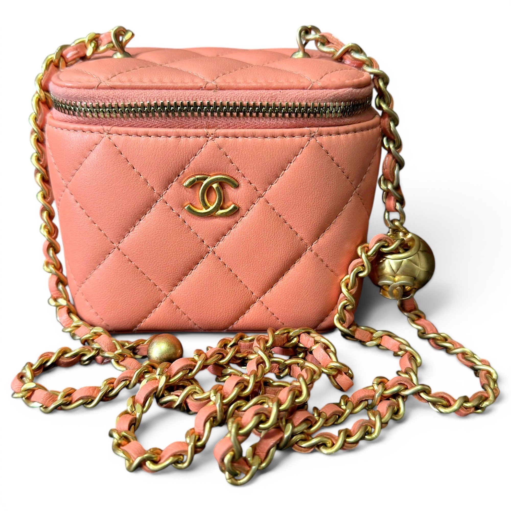 Leather mini bag
