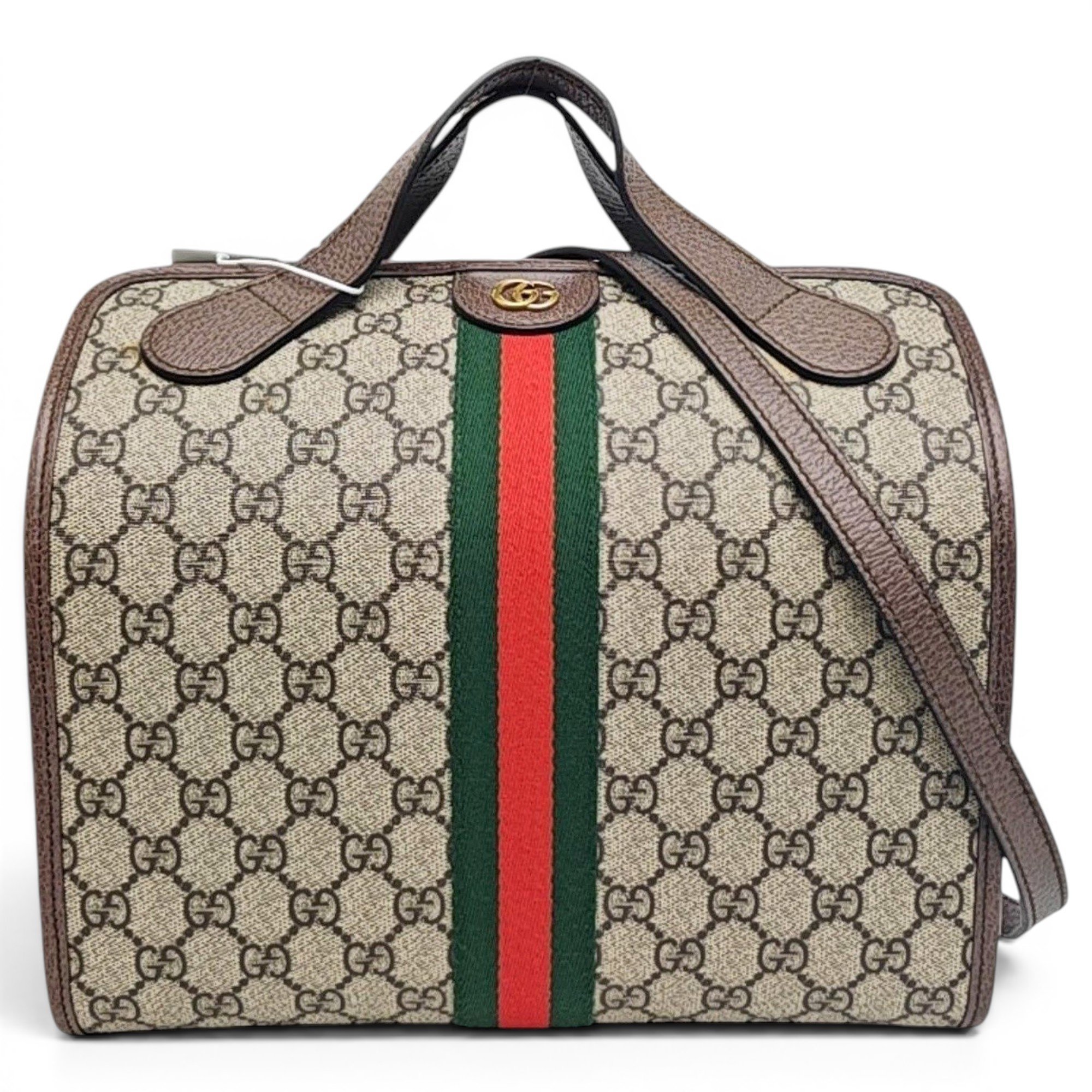 Ophidia leather handbag