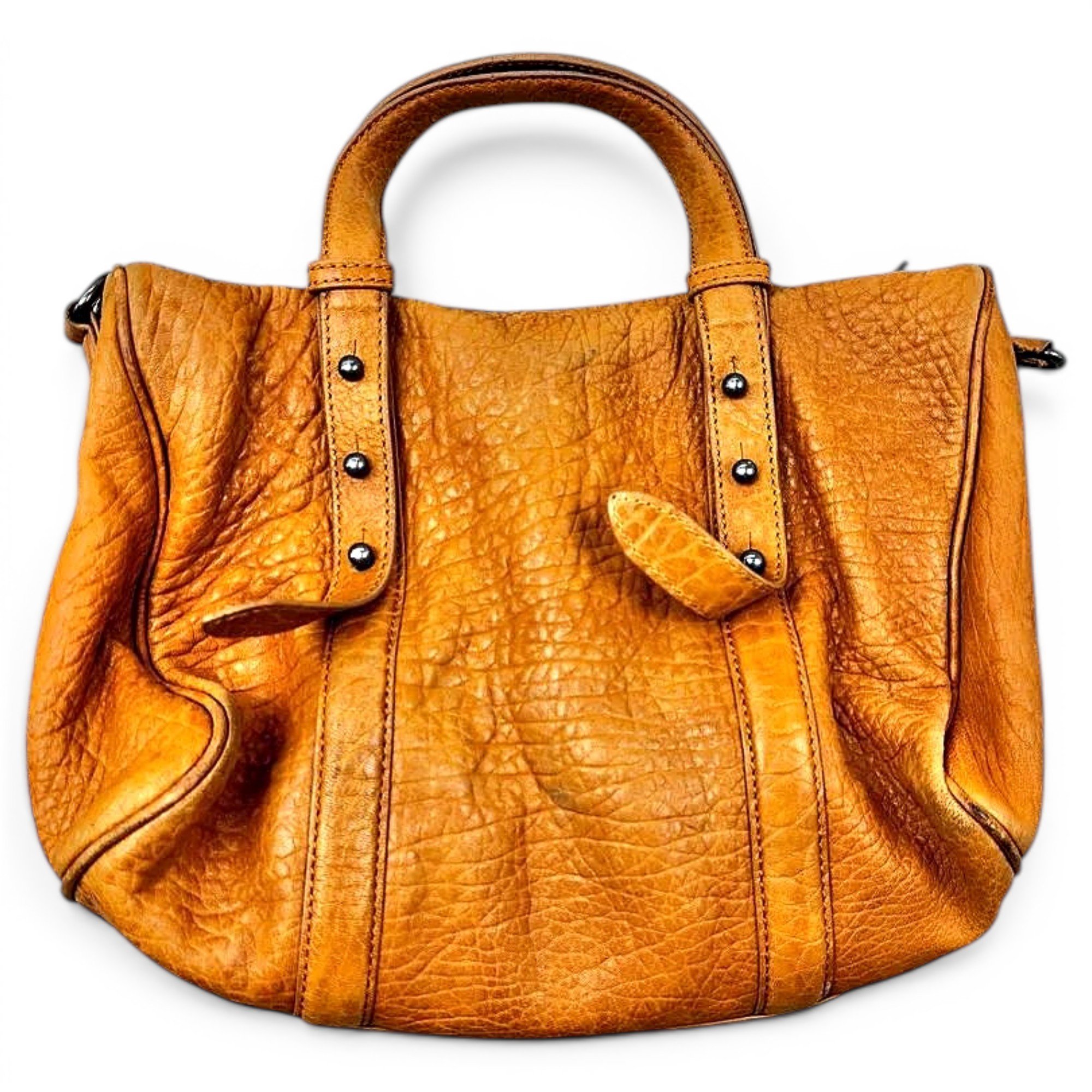 Leather handbag