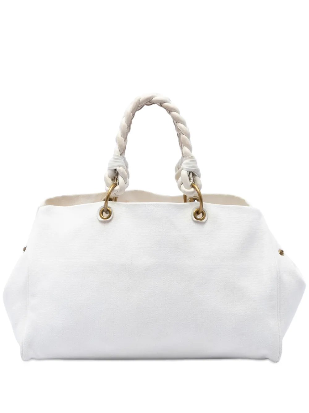 2012-2026 Canvas Braided tote bag