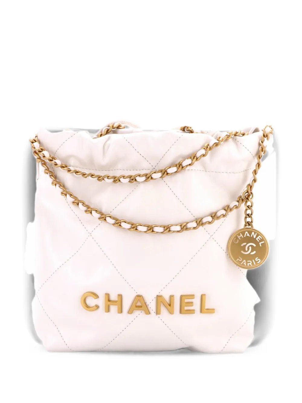 22 Chain Hobo Quilted Calfskin Mini crossbody bag