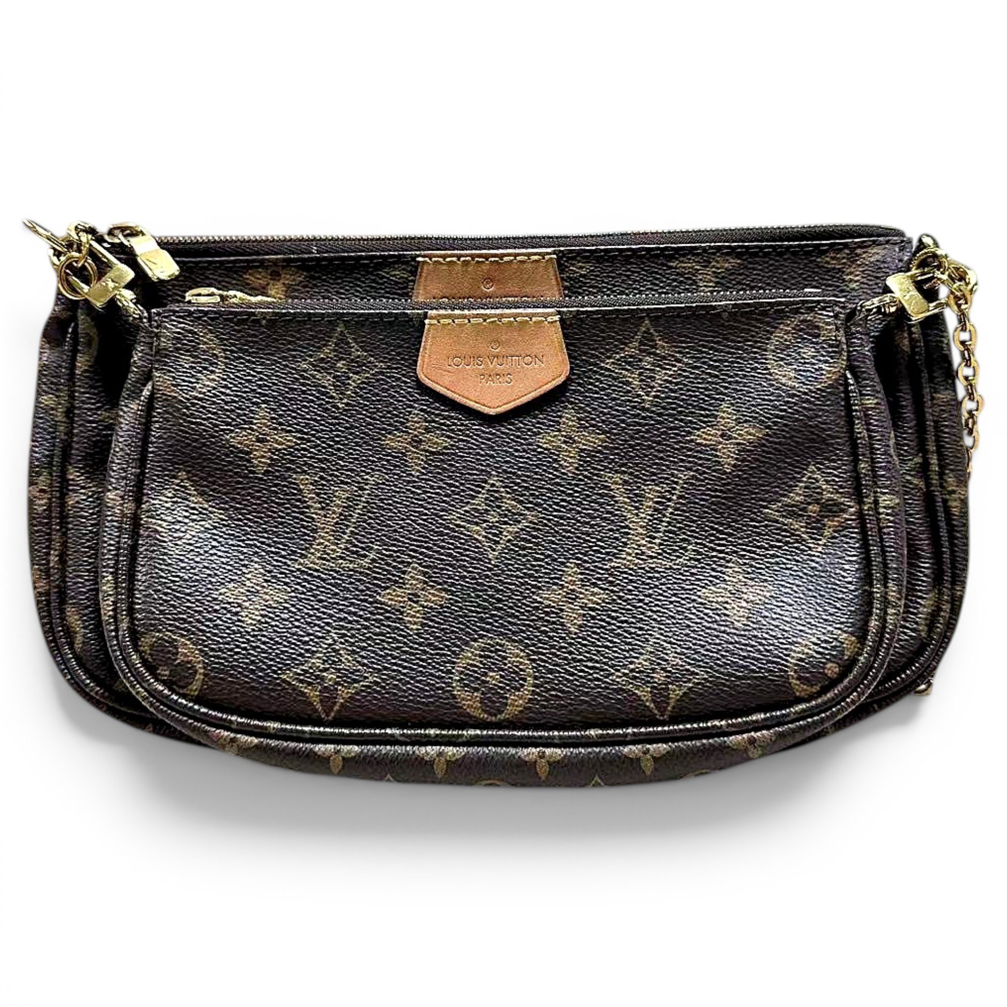 Multi Pochette Accessoires leather handbag