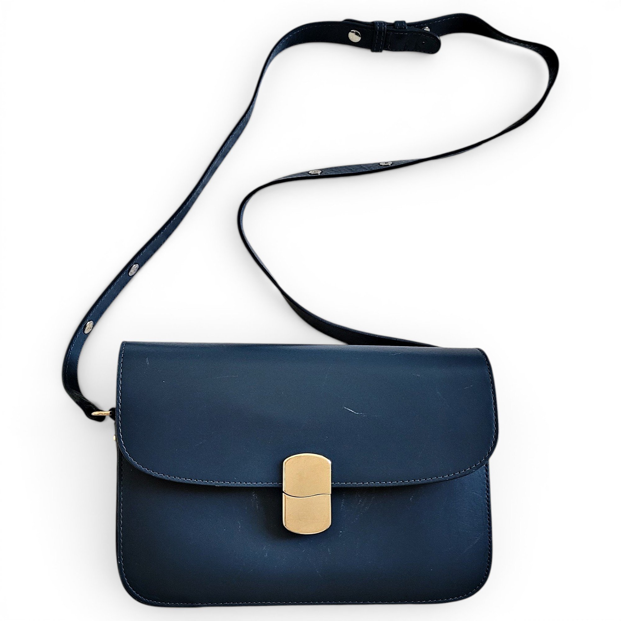 Leather crossbody bag