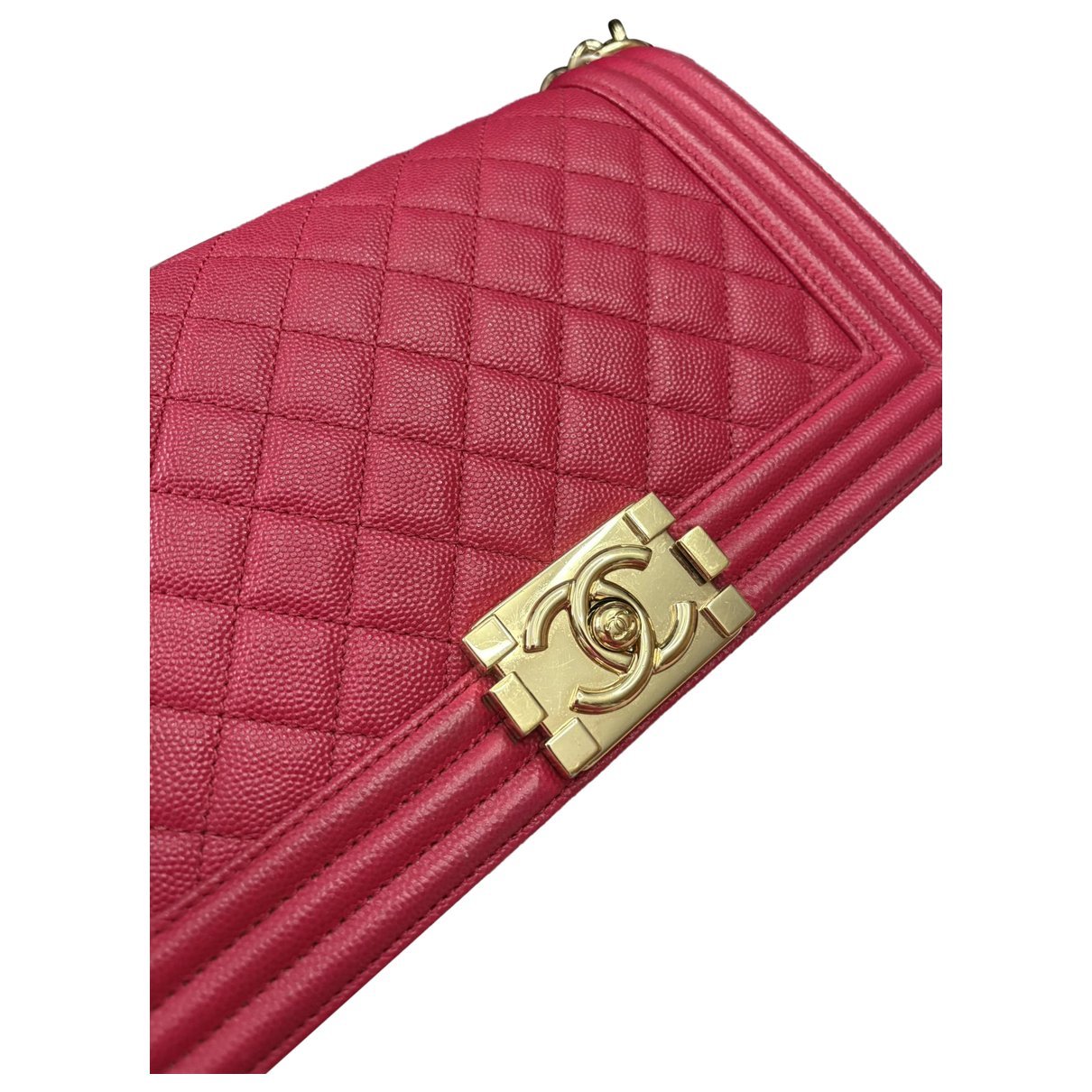 Boy leather crossbody bag