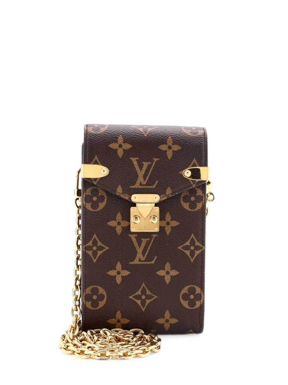 Metis Phone Pouch on Chain Monogram Canvas shoulder bag