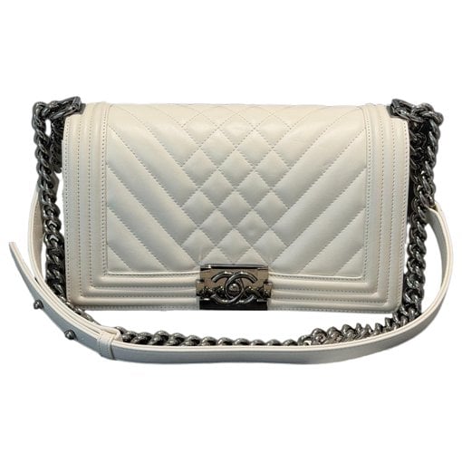 Boy leather crossbody bag