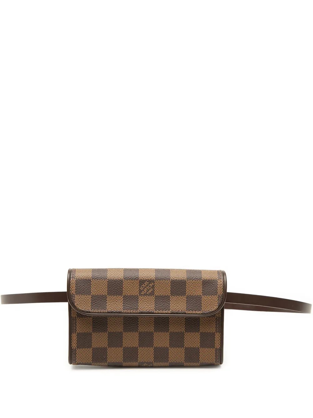 Louis Vuitton 2005 Damier Ebene Florentine Pochette belt bag
