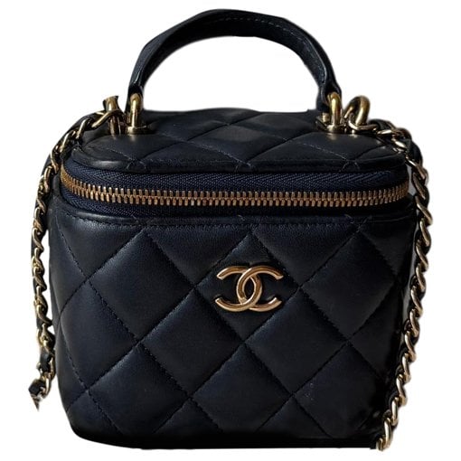 Vanity leather mini bag