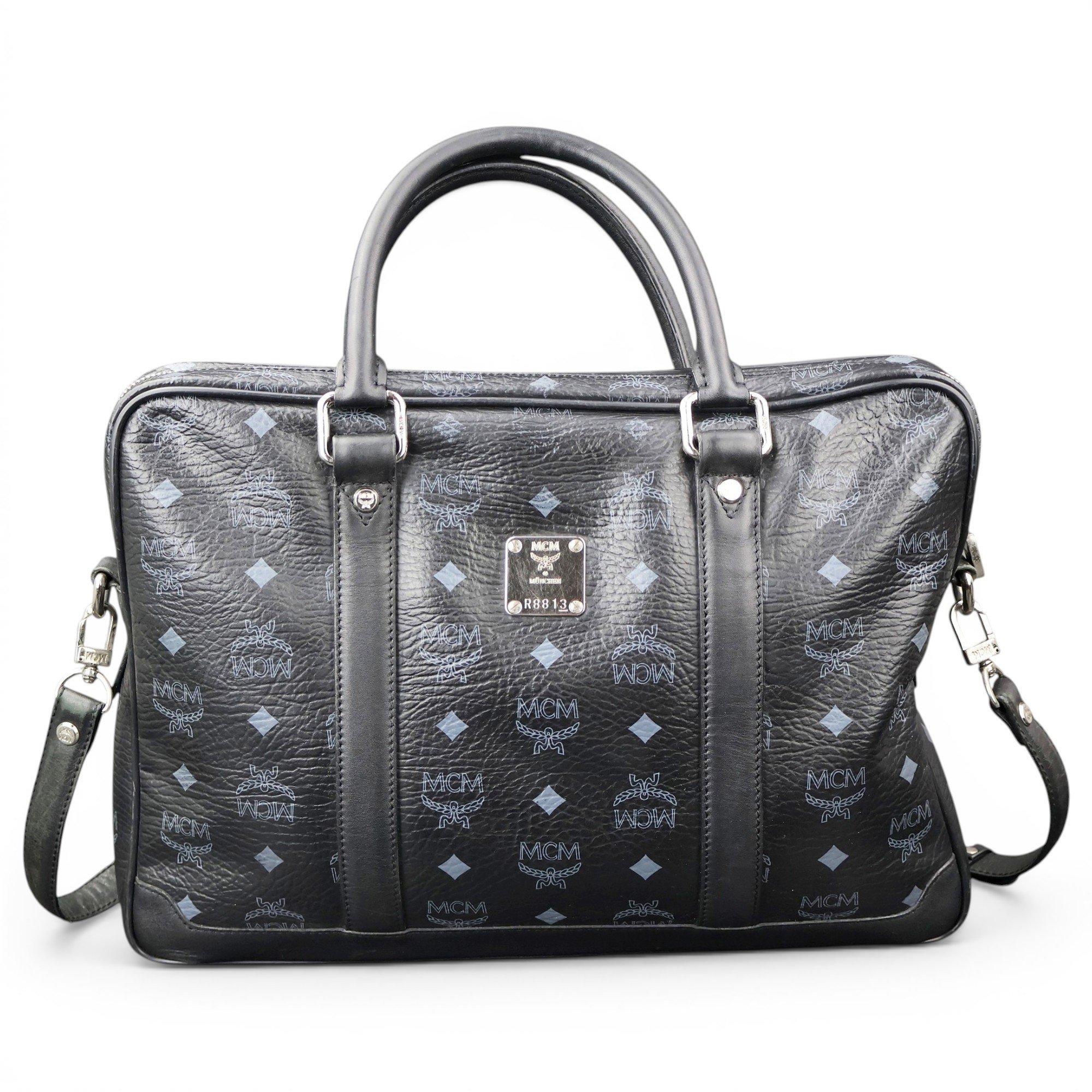 Leather satchel