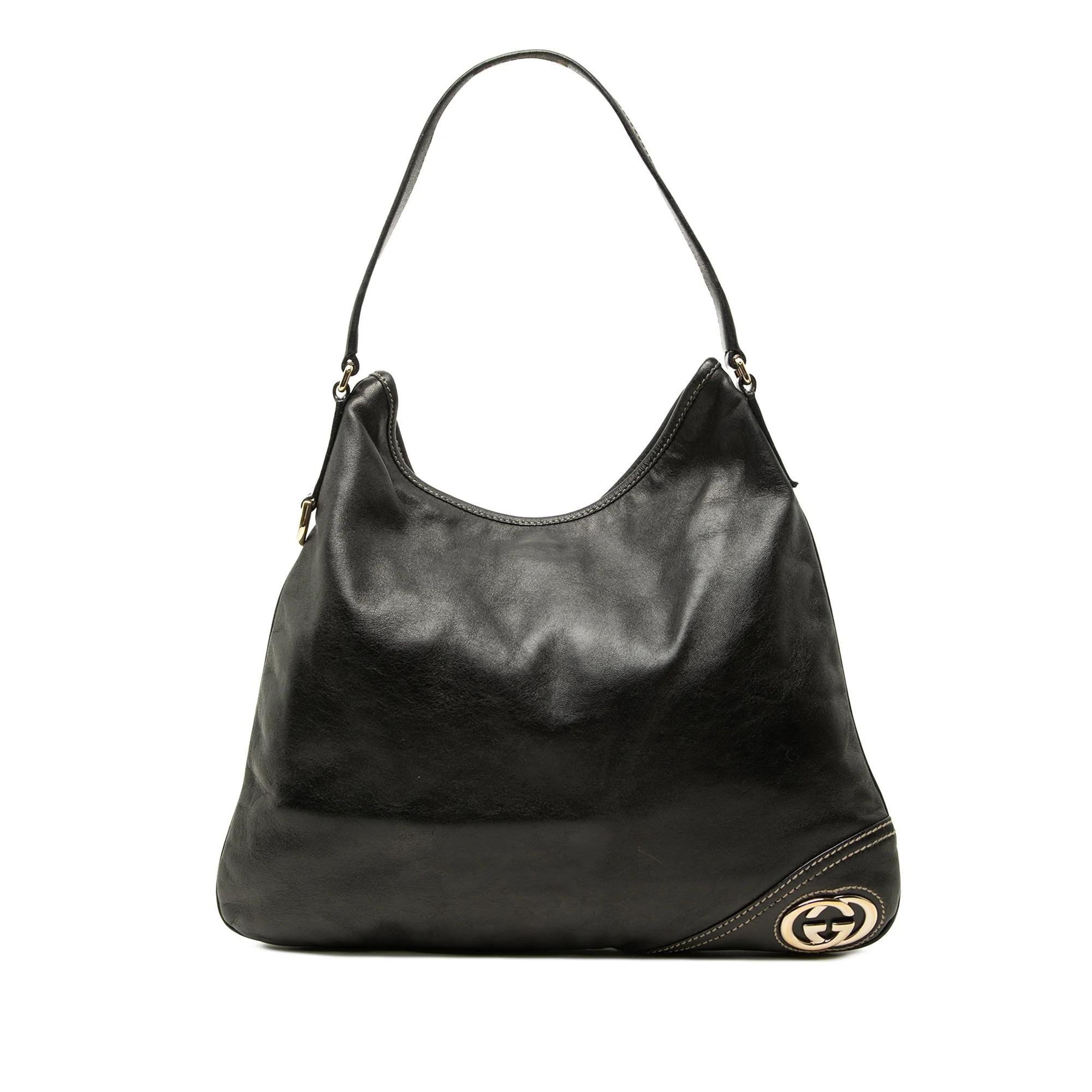 Britt leather handbag