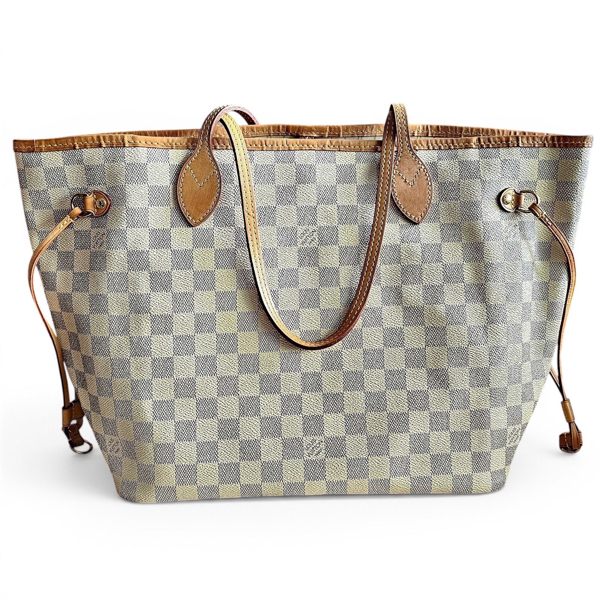 Neverfull leather handbag