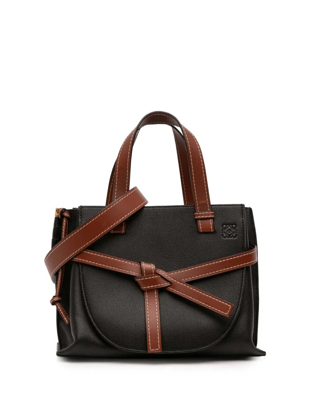 2018 Small Leather Gate Top Handle satchel
