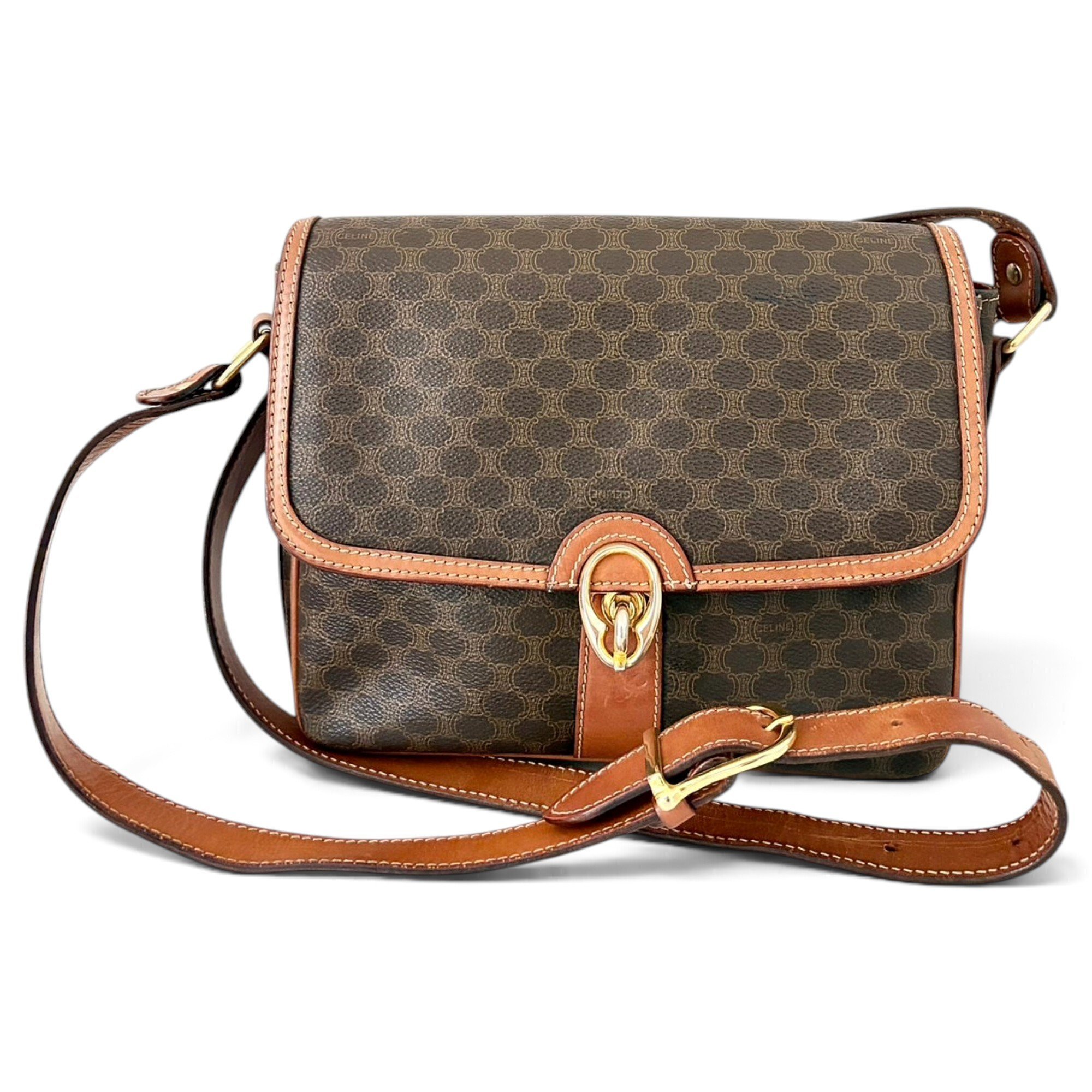 Leather crossbody bag