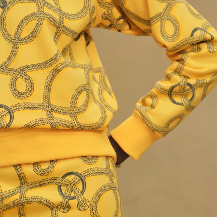Jaune Mimosa "Palefroi Remix" Sweatshirt