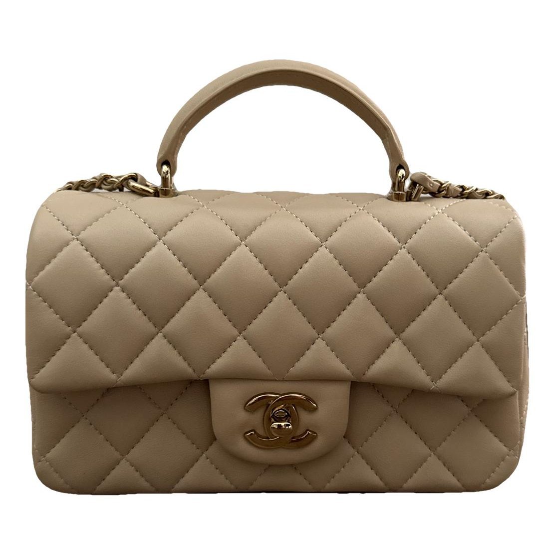 Timeless Classique Top Handle leather handbag
