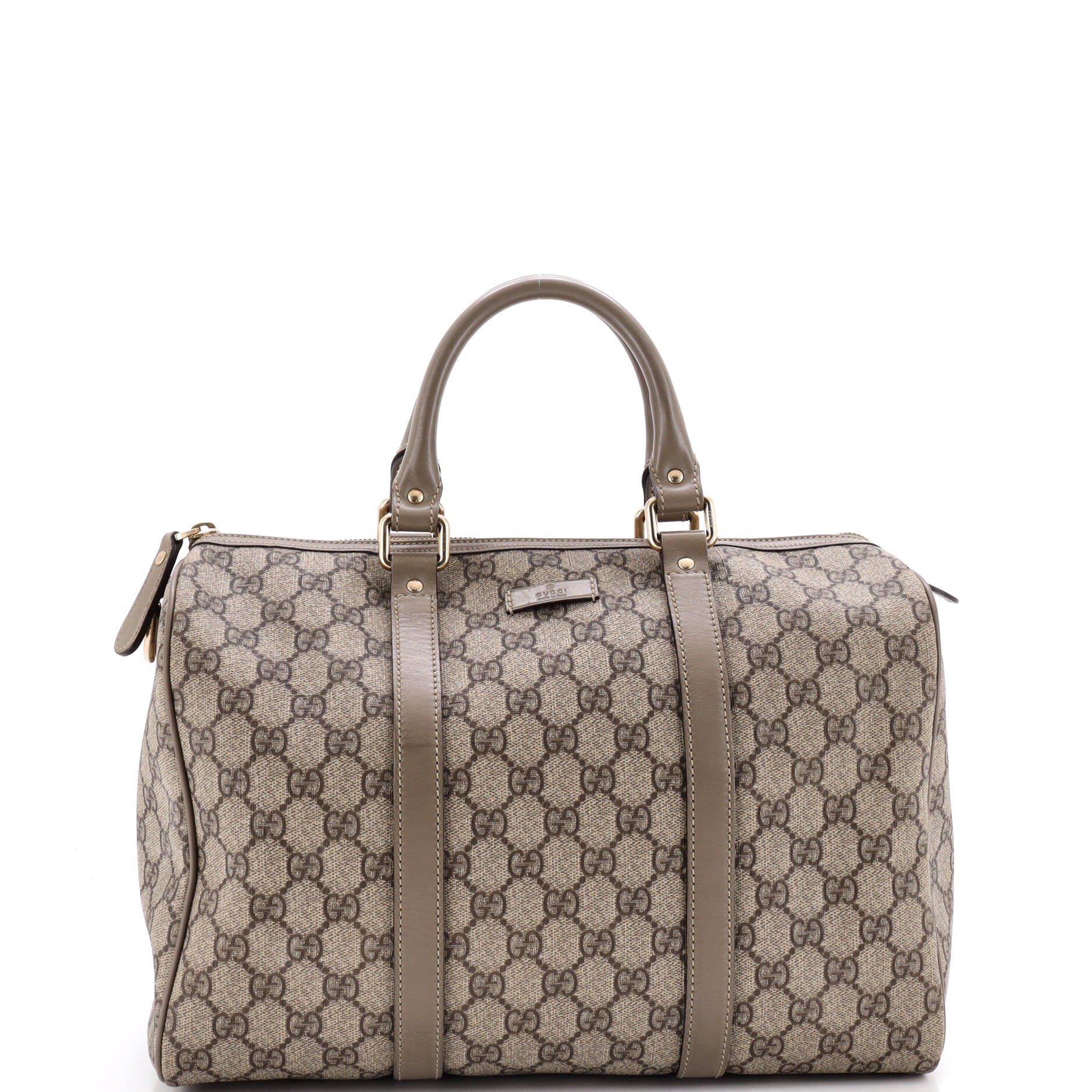Joy Boston Bag GG Coated Canvas Medium