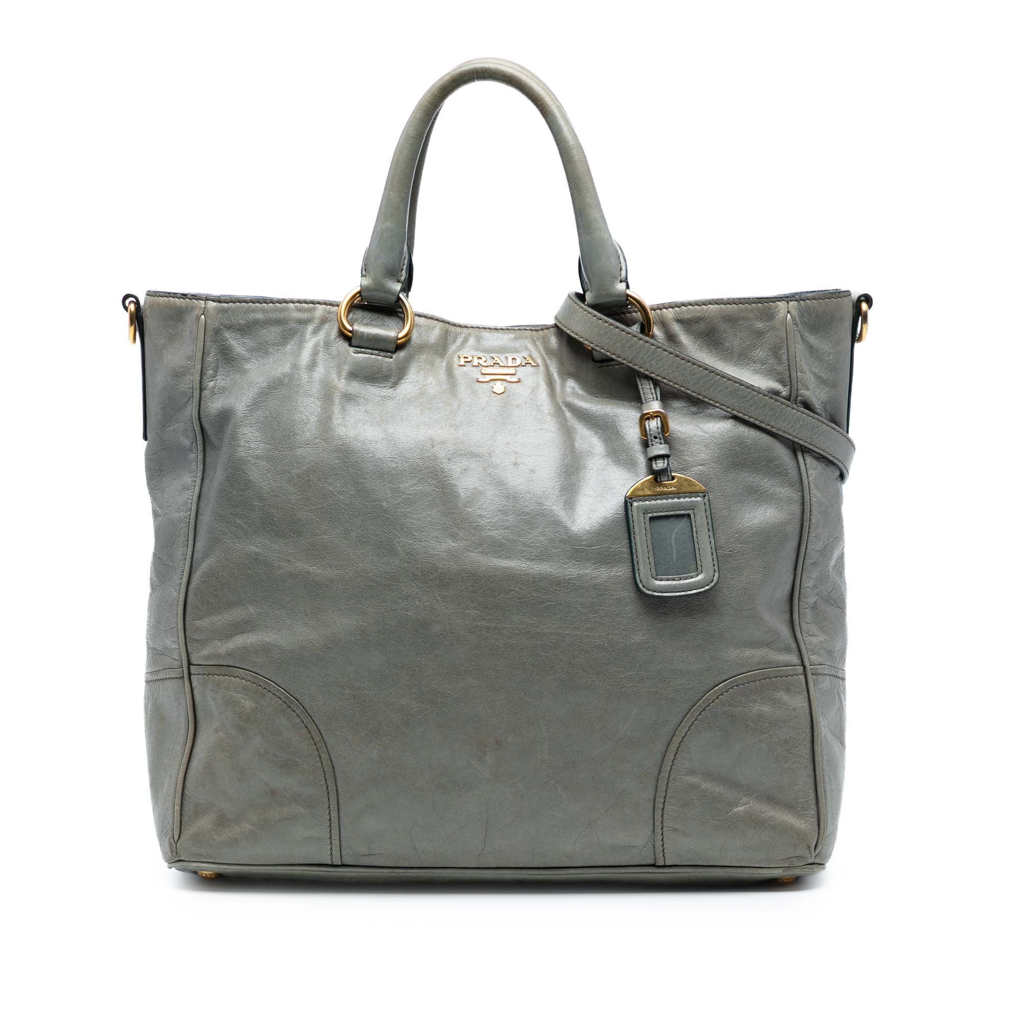 Leather satchel