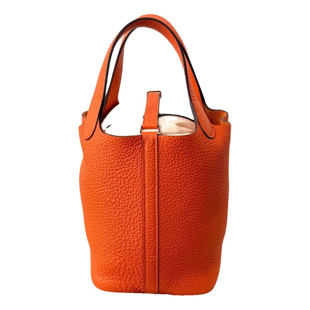 Picotin leather handbag