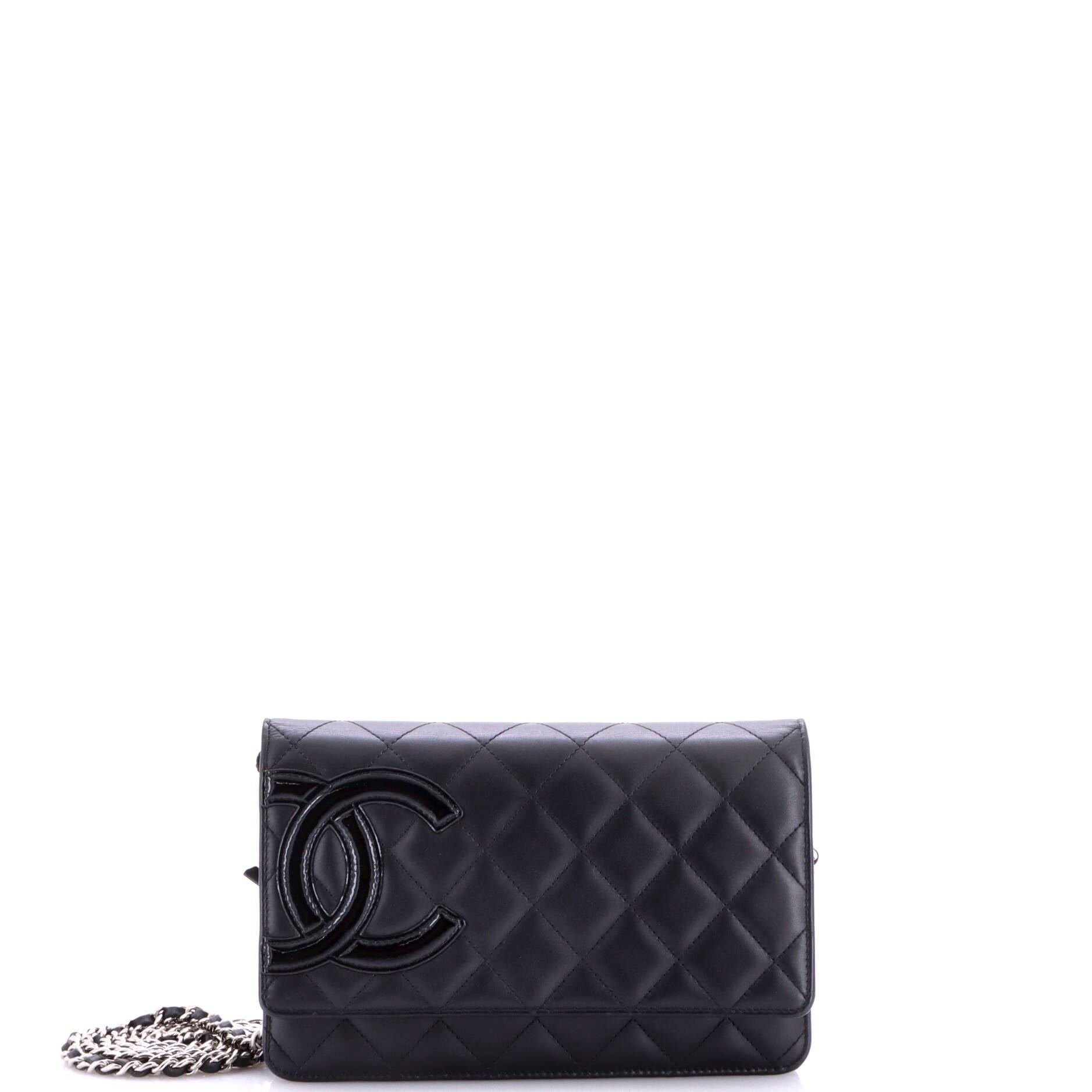 Cambon Wallet on Chain Quilted Leather