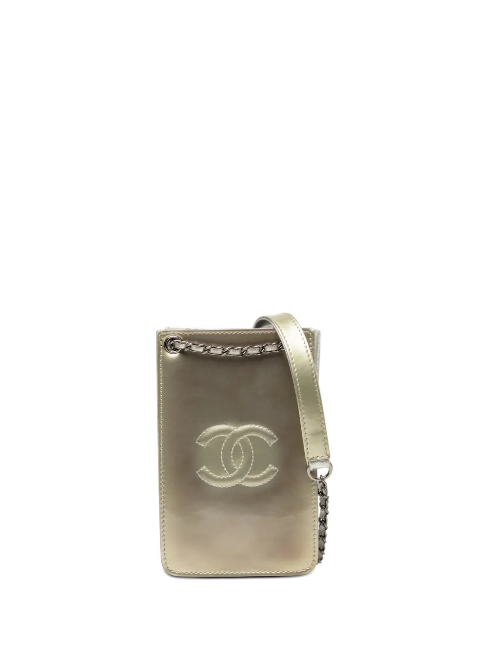 2014 CC Patent Phone Holder crossbody bag