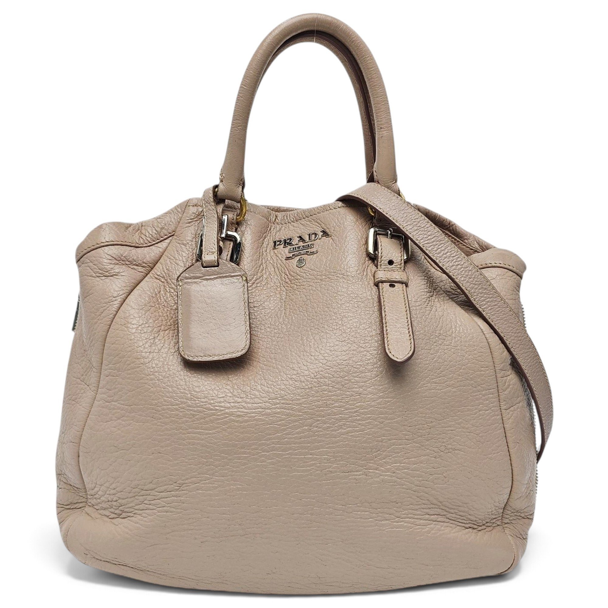 Leather handbag