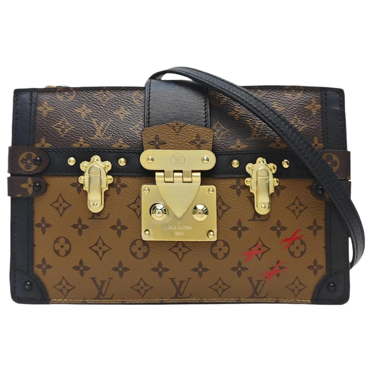 Louis Vuitton City Trunk leather handbag