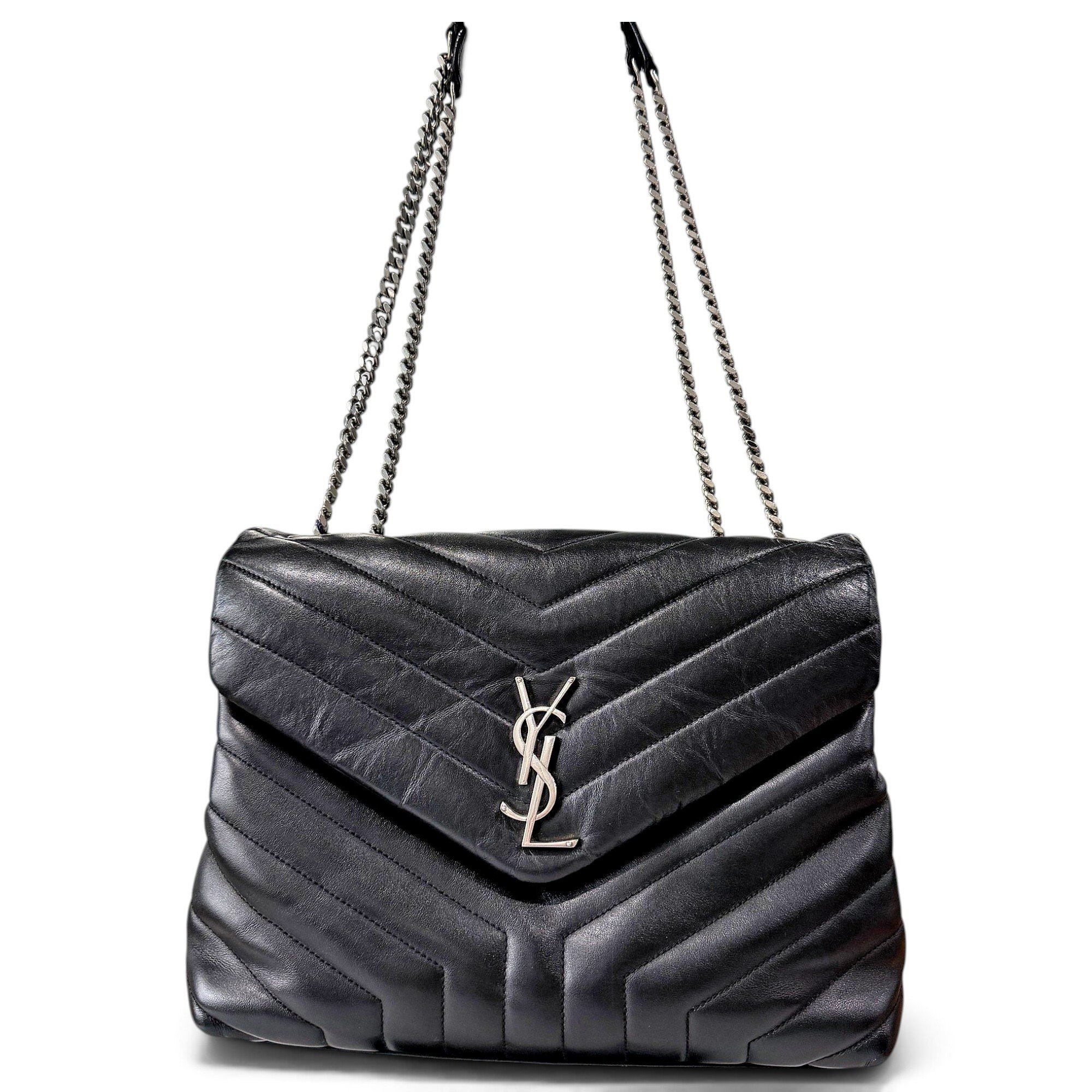 Loulou leather crossbody bag
