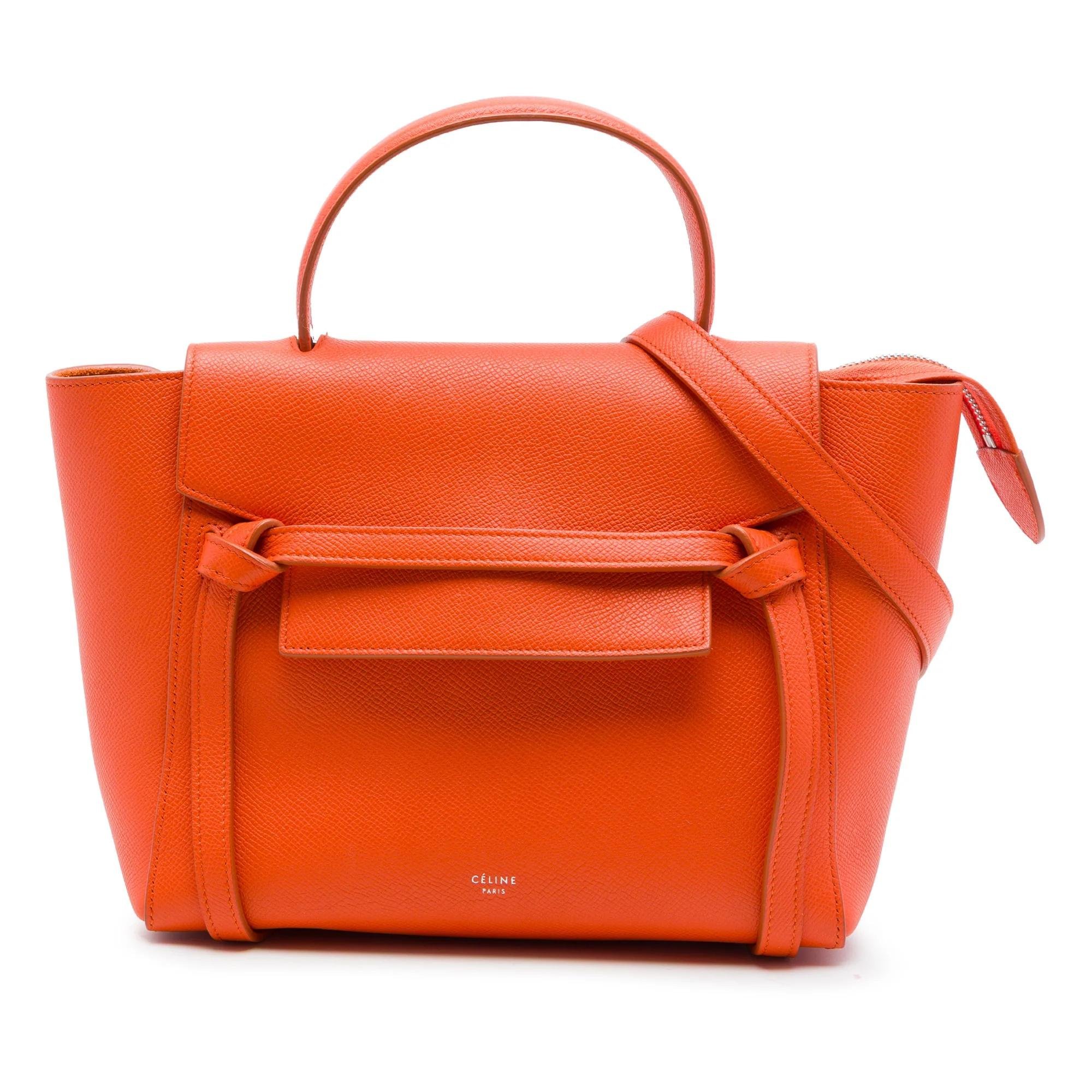 Belt pony-style calfskin handbag