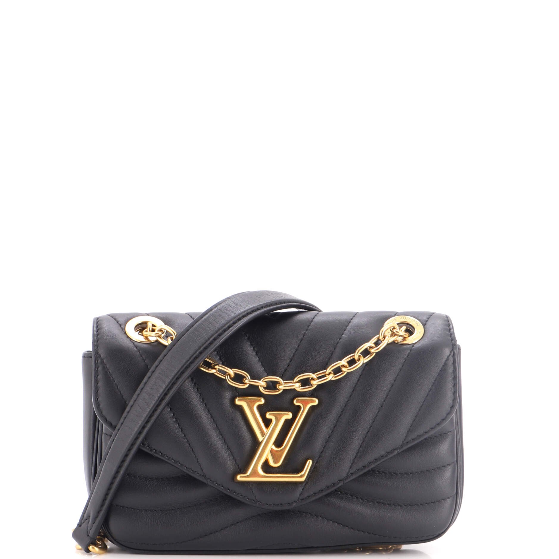 New Wave Chain Bag NM Quilted Leather PM