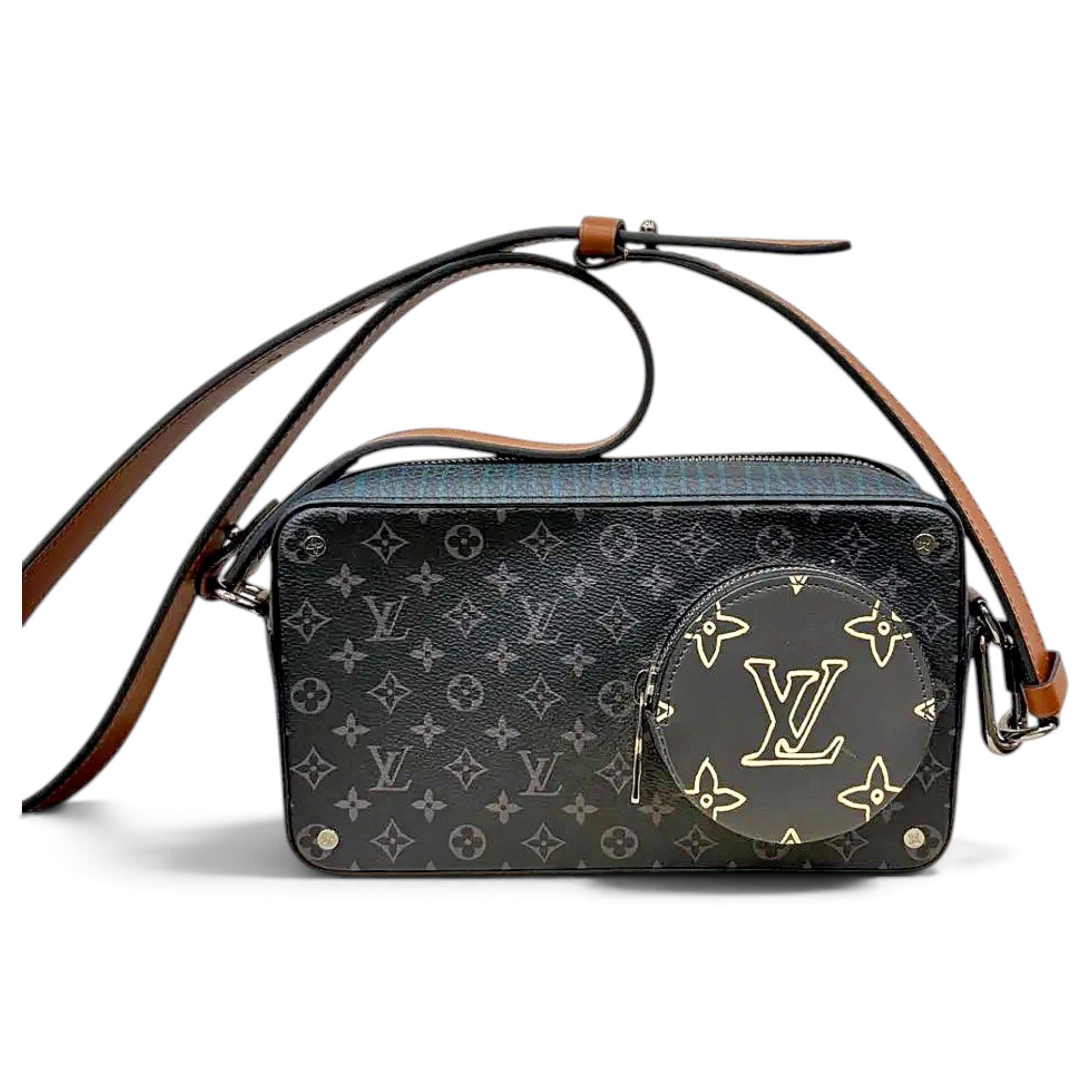 Leather crossbody bag