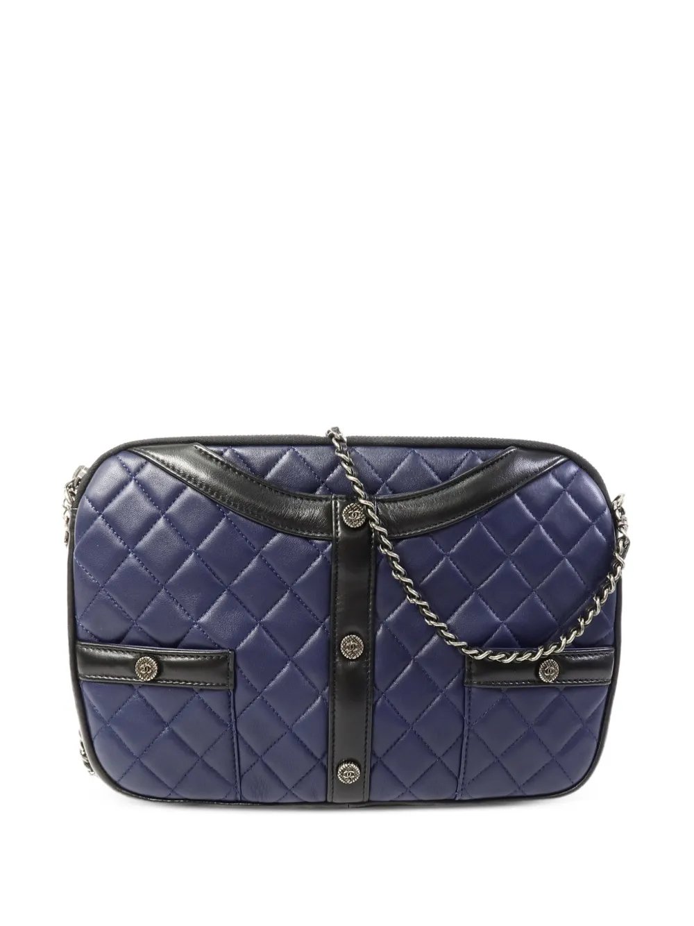 Girl button-detail shoulder bag