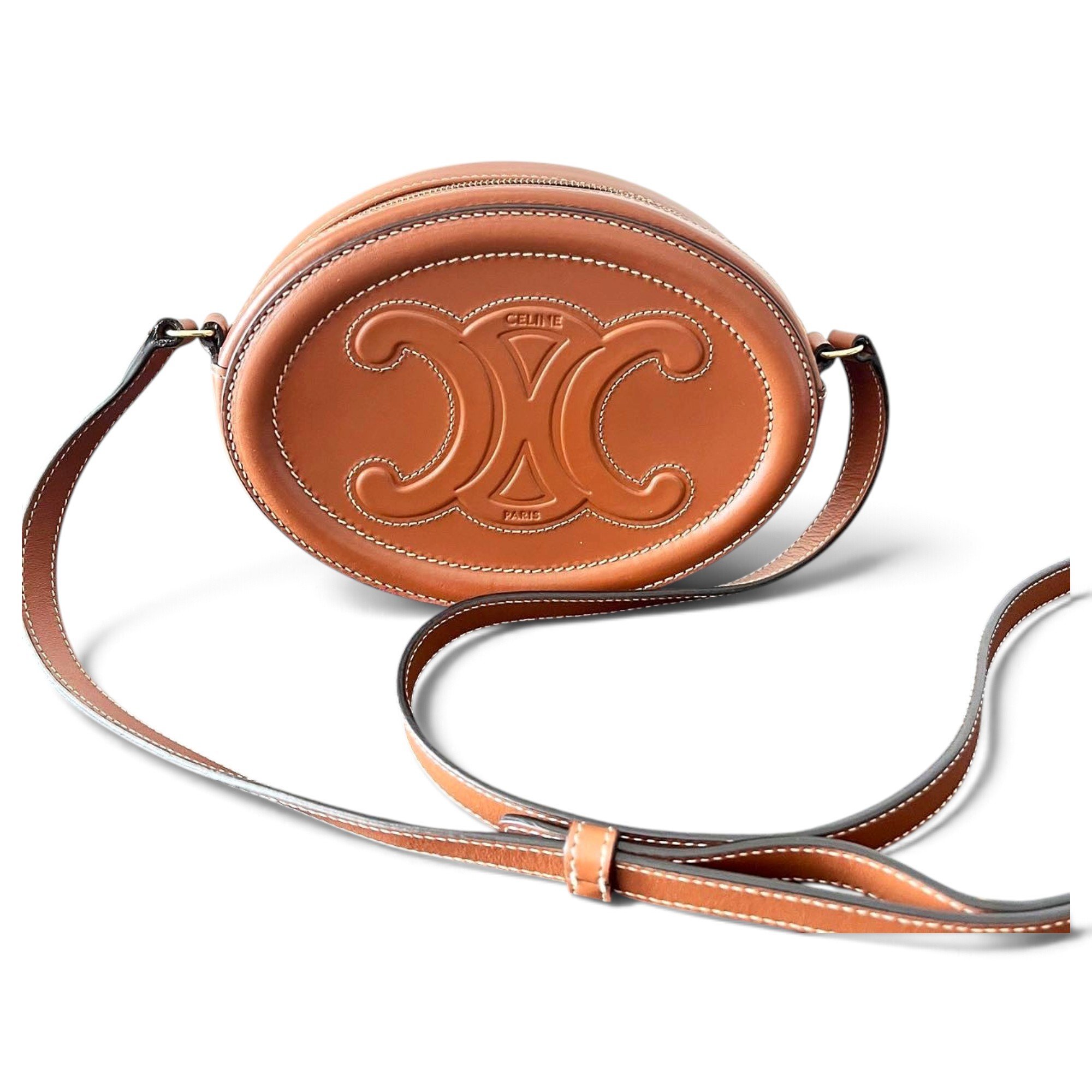 Leather handbag