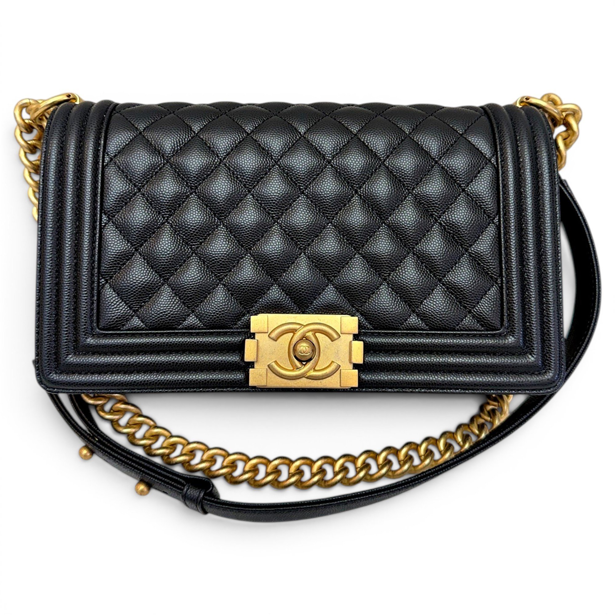 Boy leather handbag