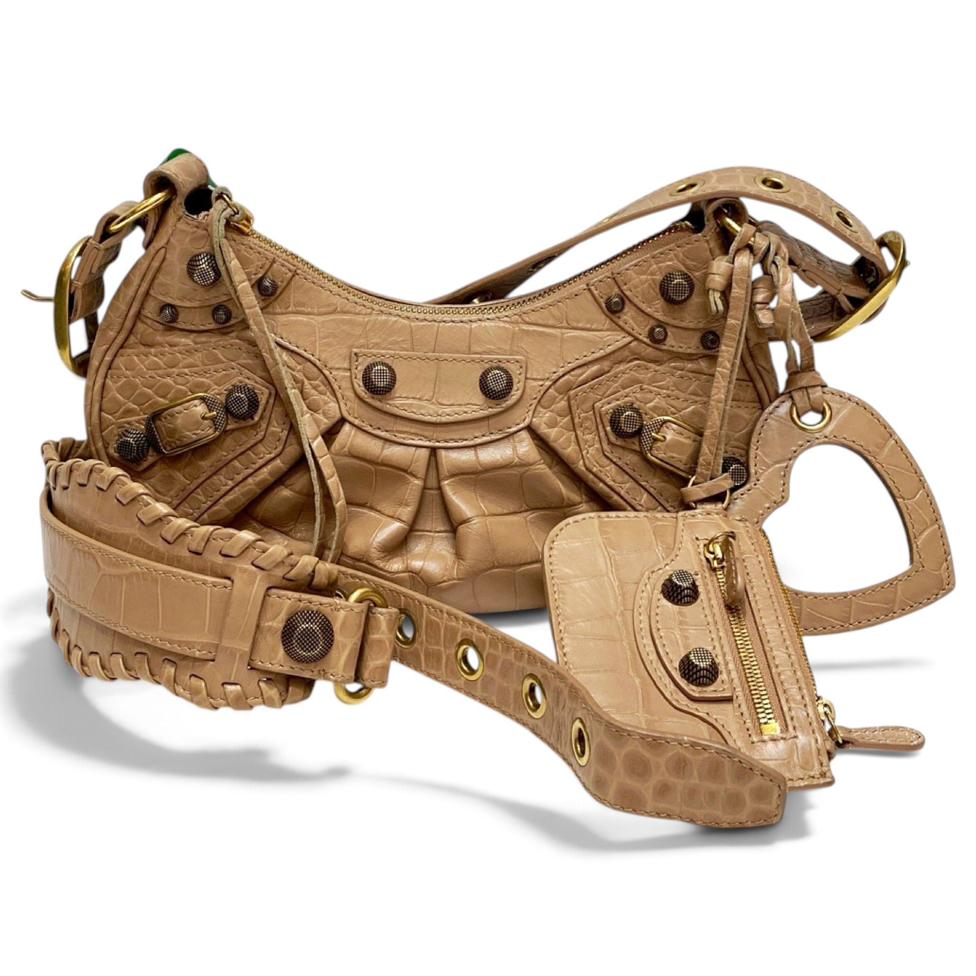 Le Cagole leather handbag