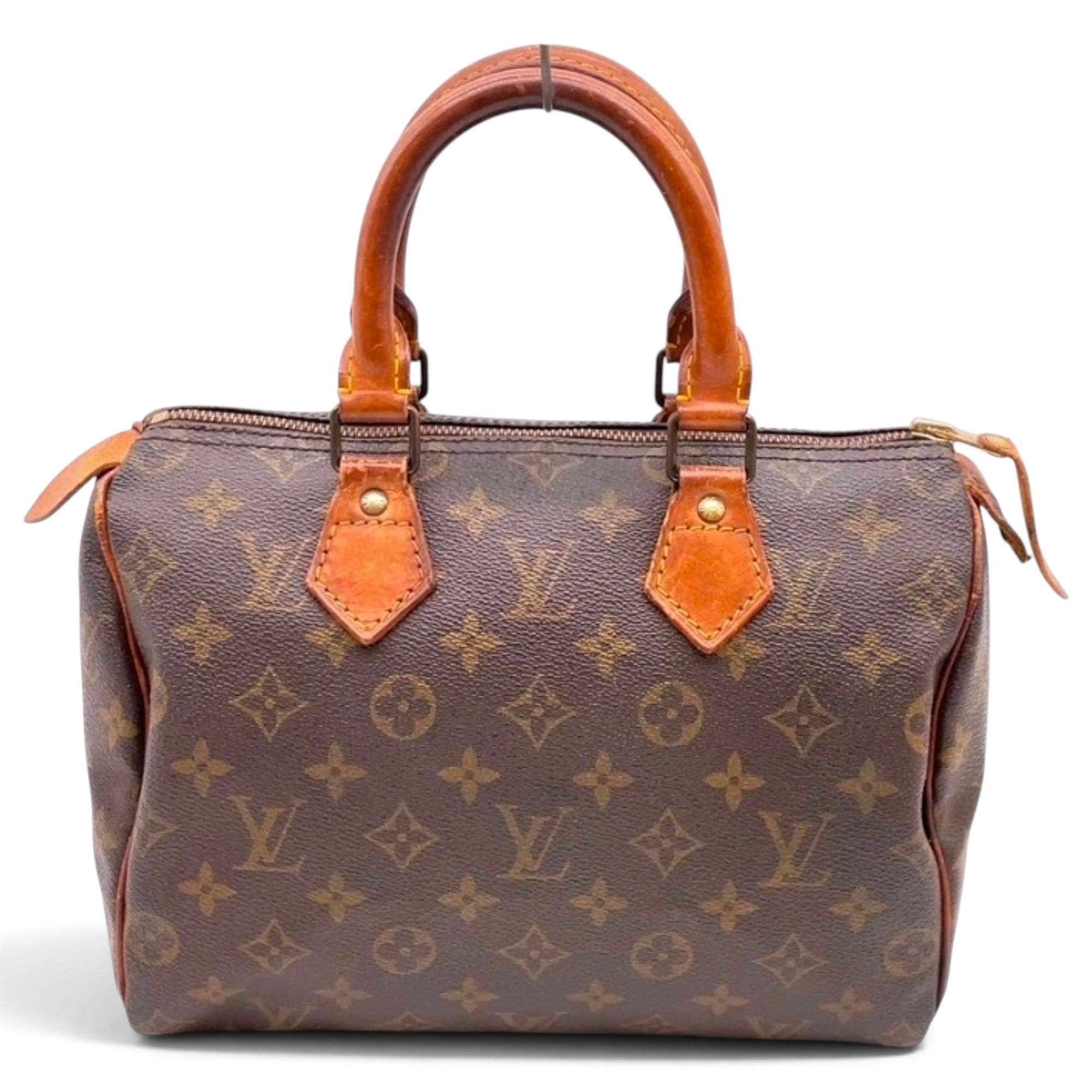 Speedy leather handbag
