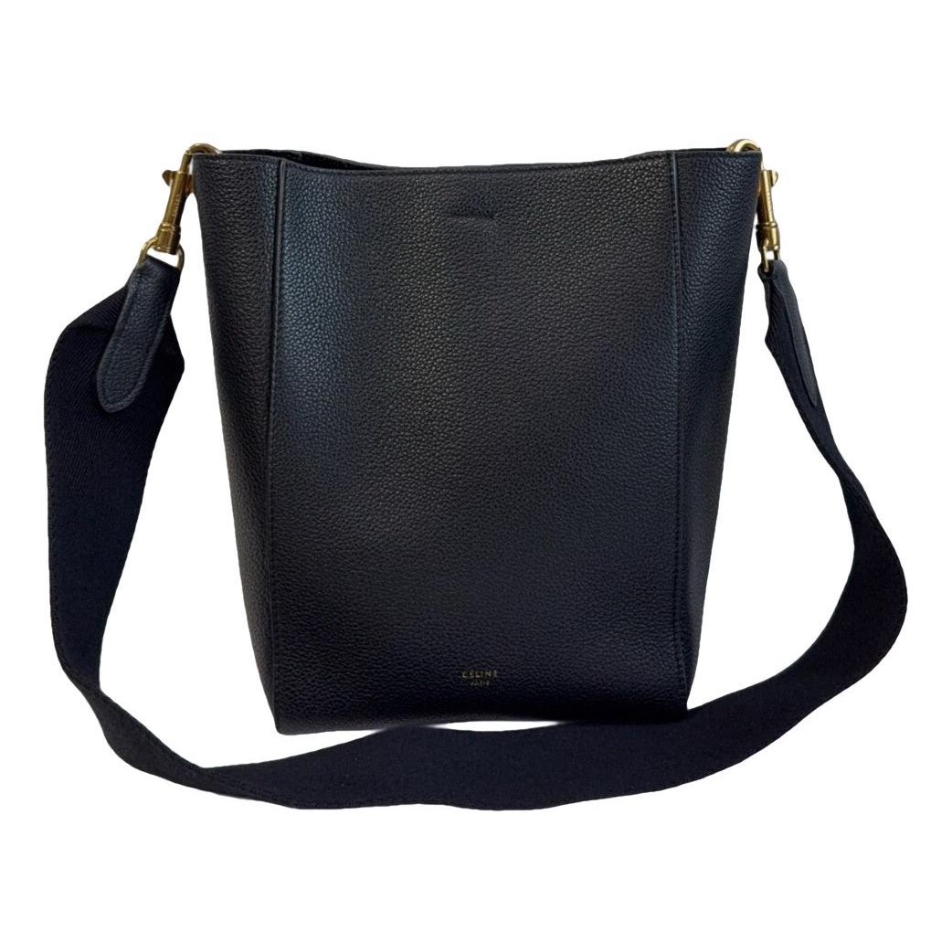 Seau Sangle leather tote