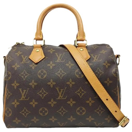Nano Speedy / Mini HL leather handbag