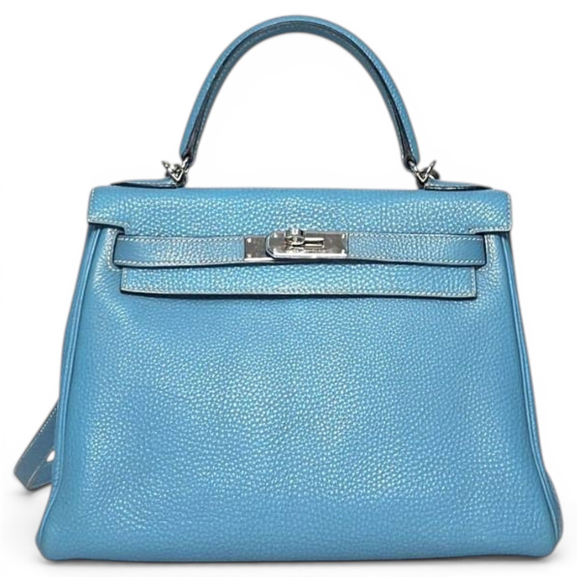 Kelly 28 leather handbag