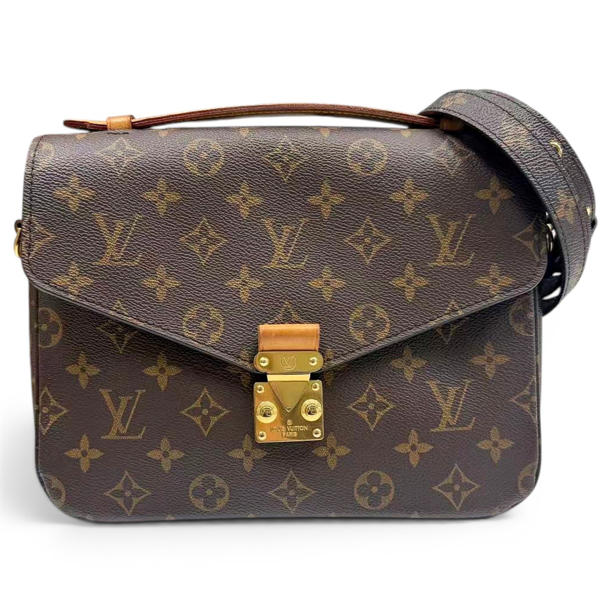 Metis leather crossbody bag