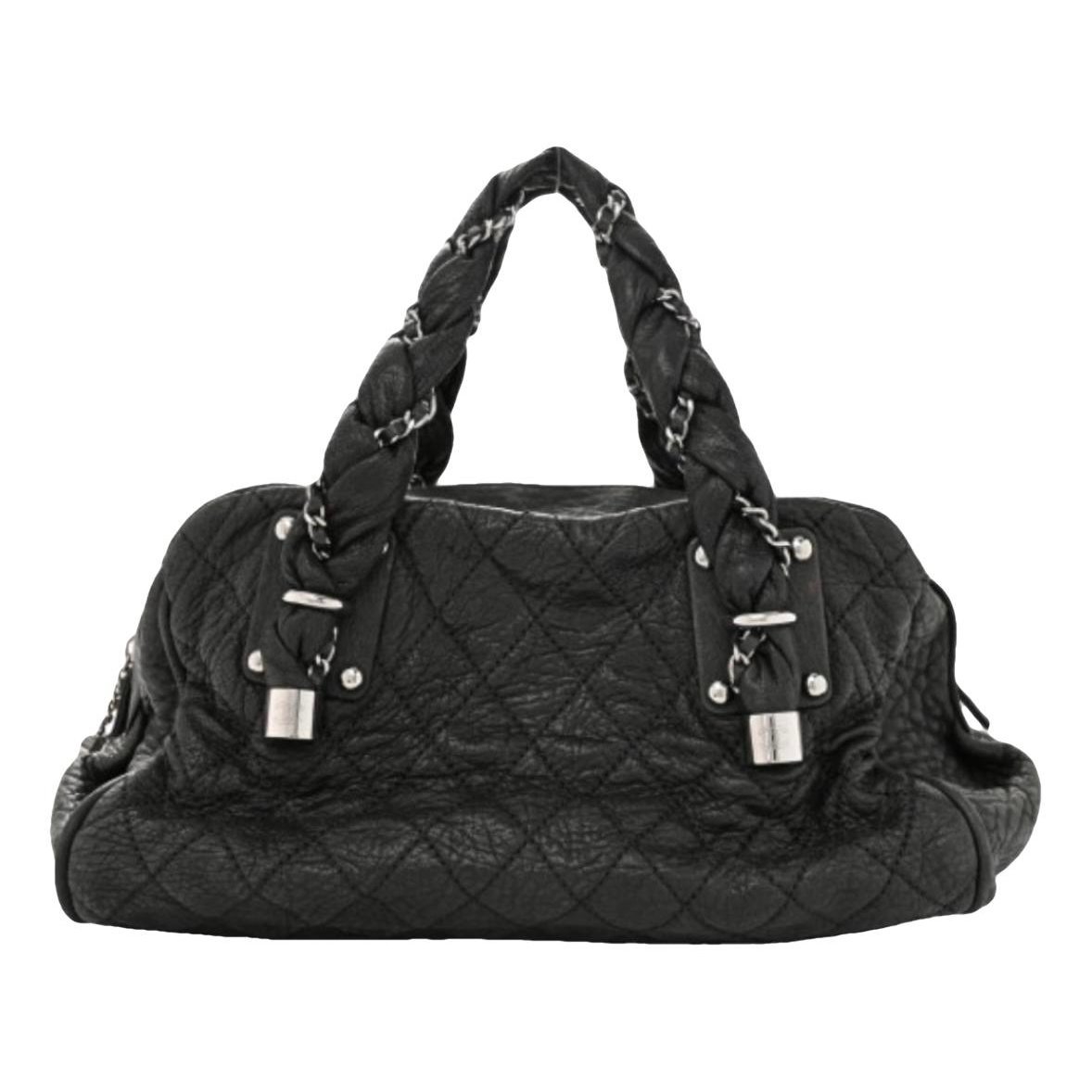 Bowling Bag leather handbag