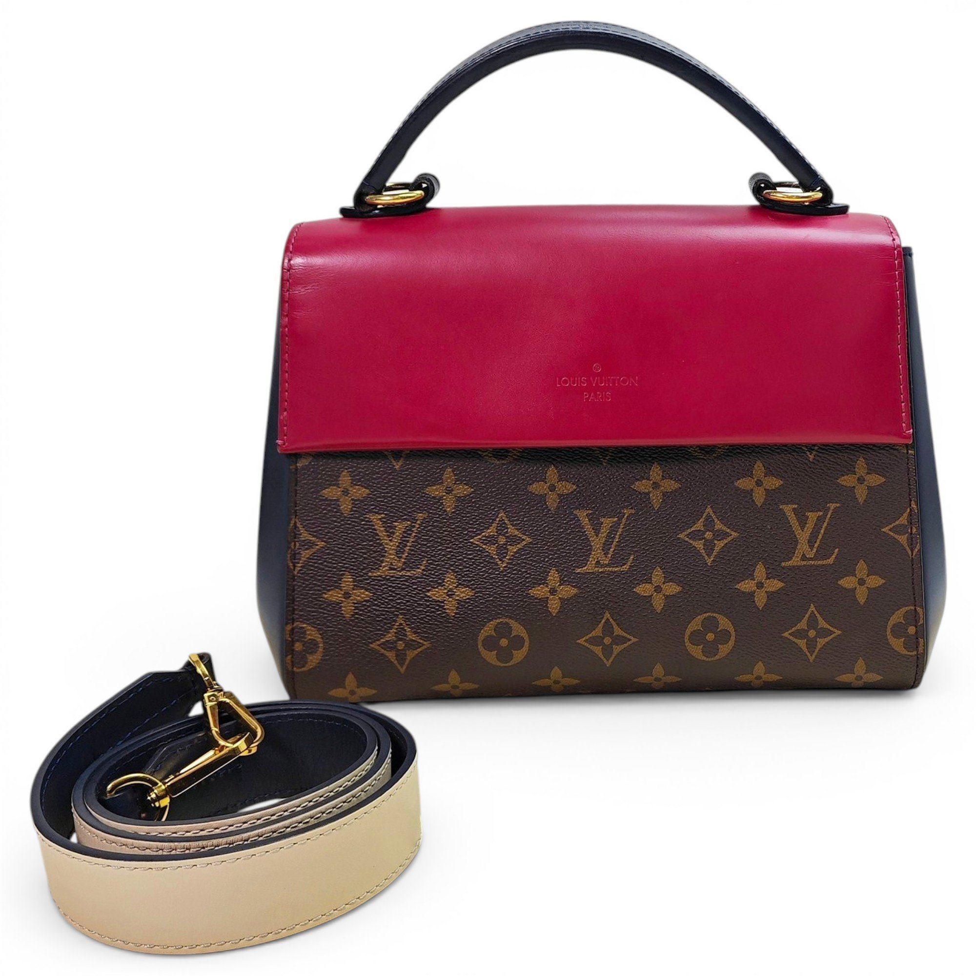 Cluny leather handbag